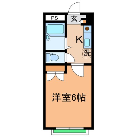 リッチモンド冨岡の物件間取画像